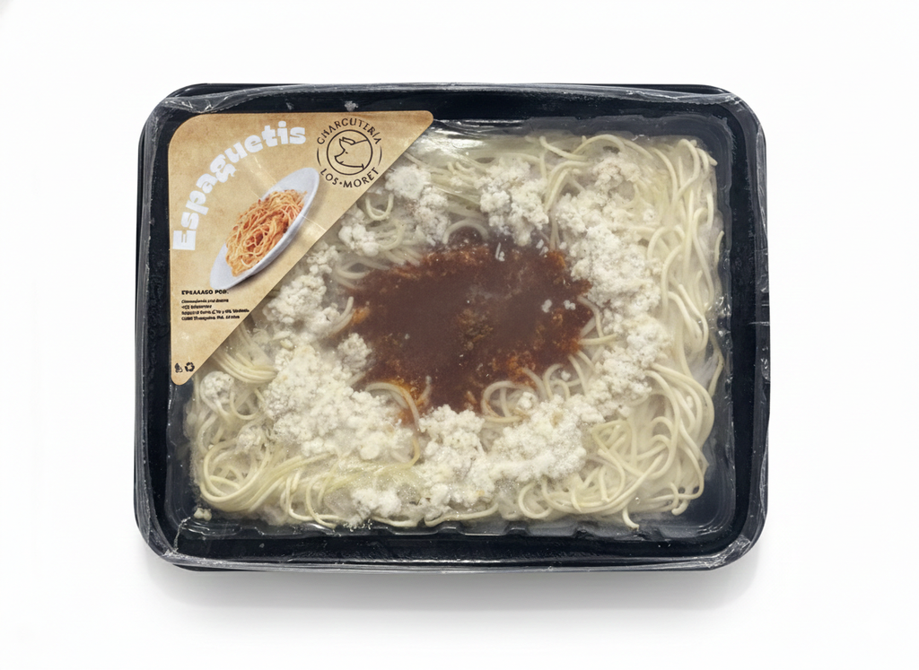 Bandeja de Espaguetis