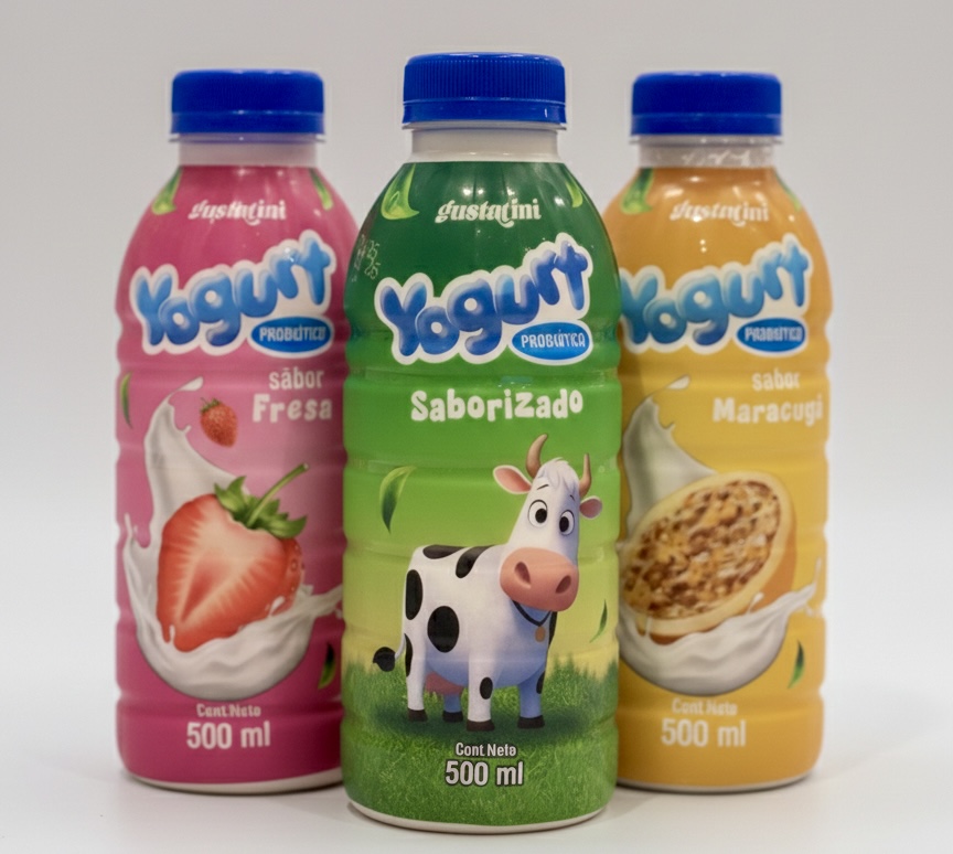 Yogurt Gustatini Saborizado (500ml)