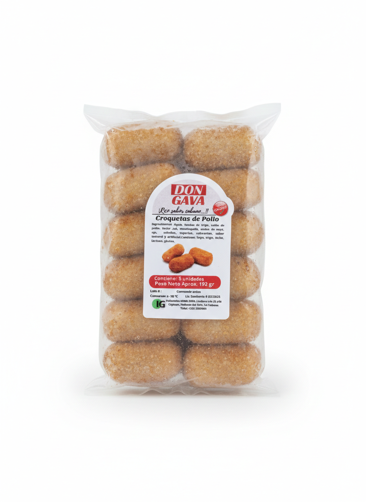 Croquetas Gava de Pollo (12u)