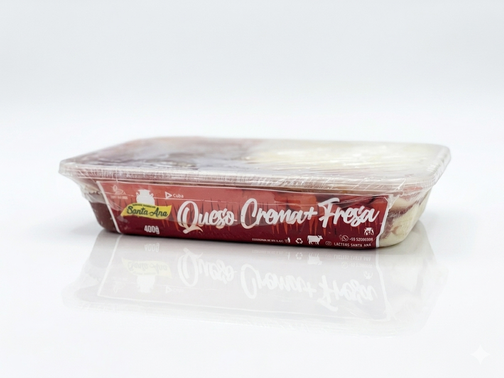 Queso Crema con Fresa (400g)