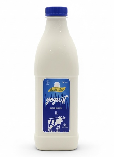 Yogurt Natural Santa Ana 1L
